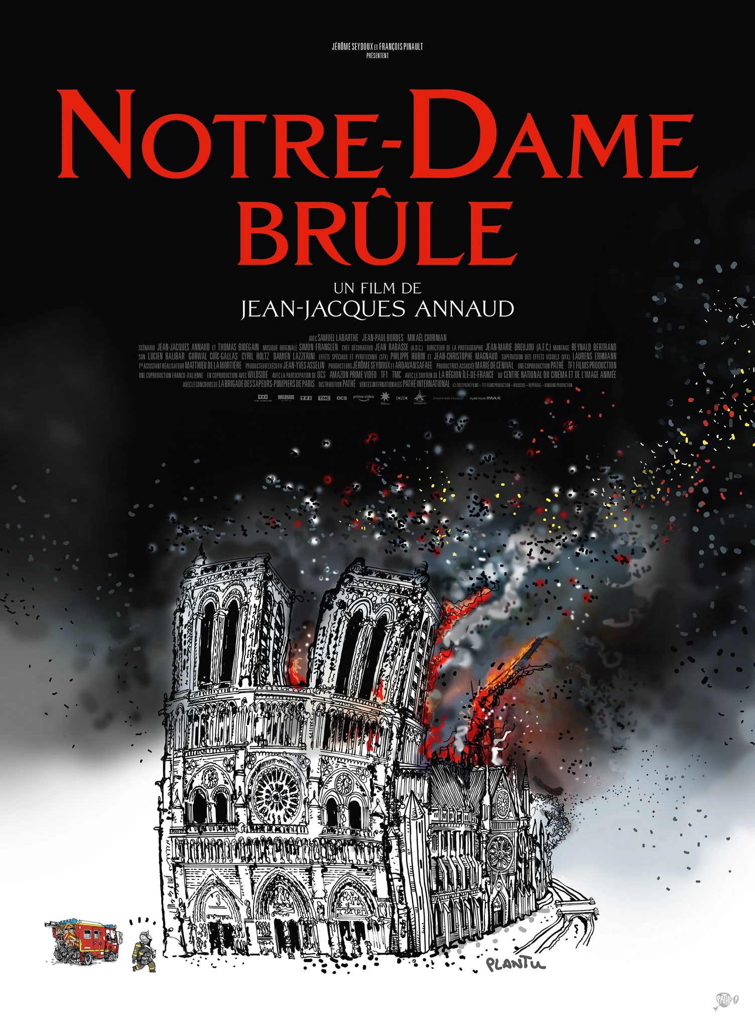 Notre-Dame on Fire