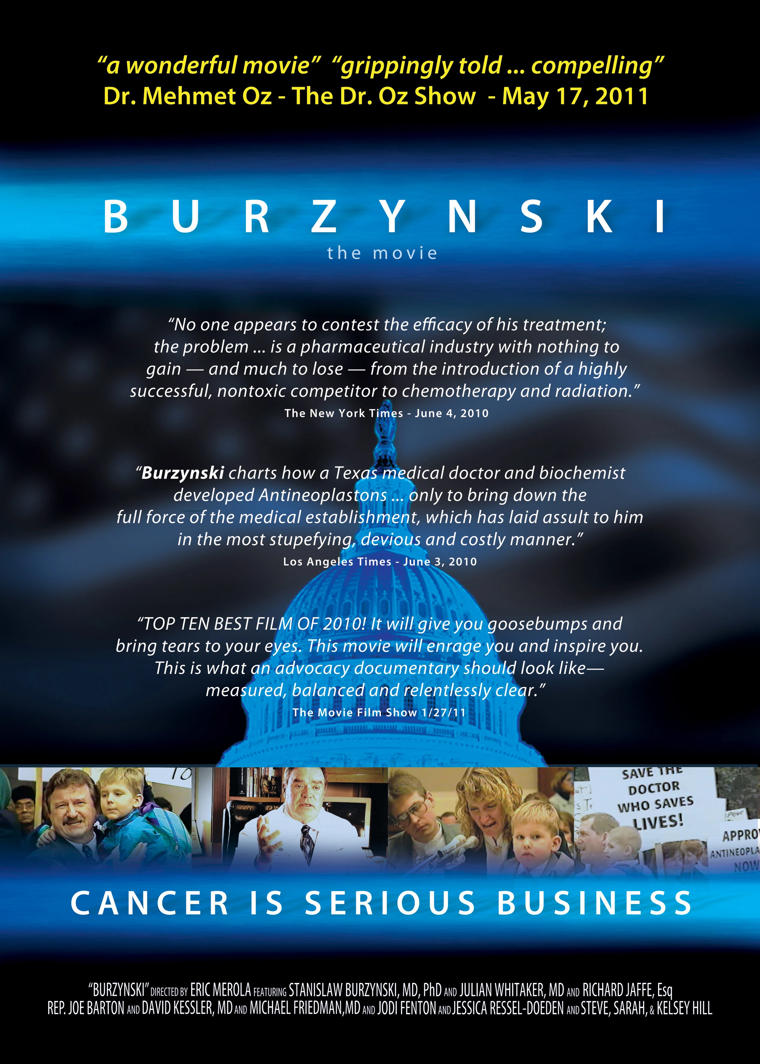 Burzynski: Cancer Is Serious Business